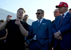 Donald Trump joins Elon Musk to watch SpaceX Starship’s liftoff